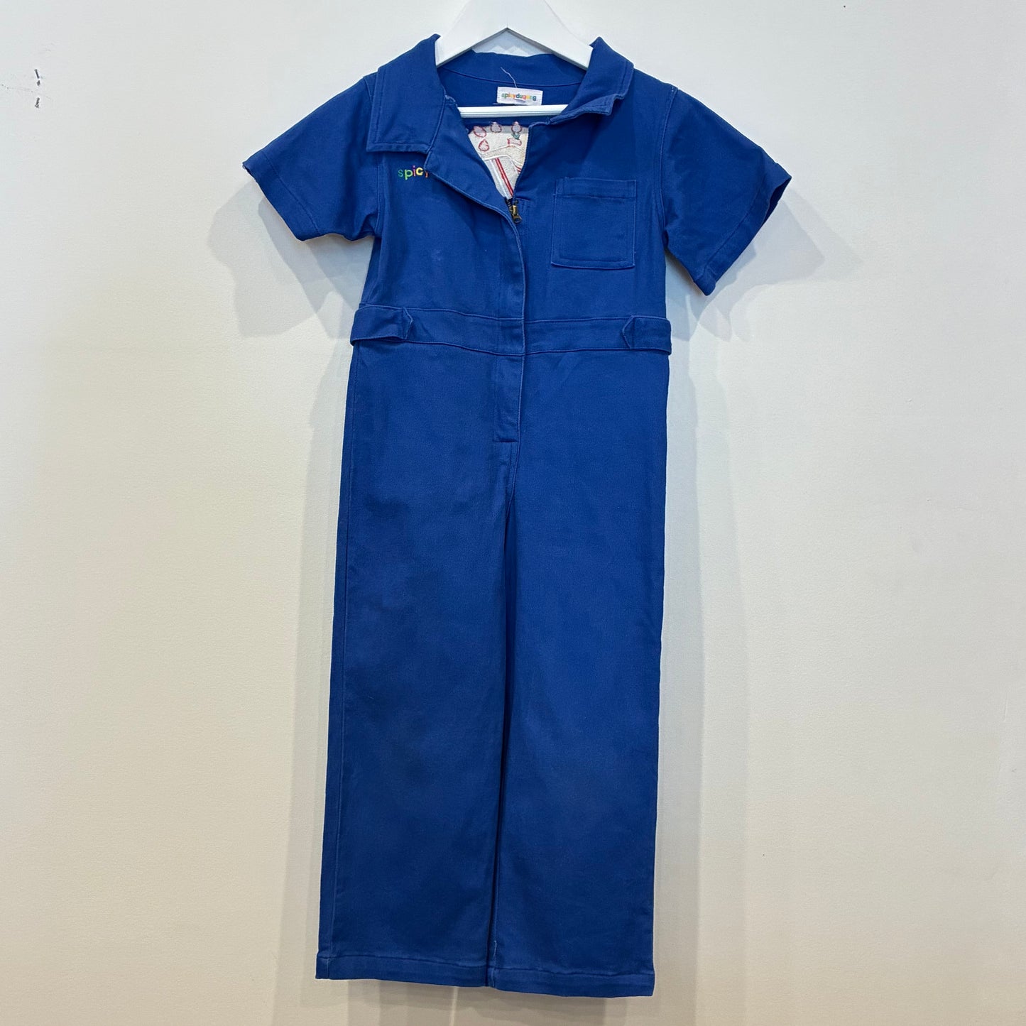 SPICY DUGONG Blue Boiler Suit, 5/6