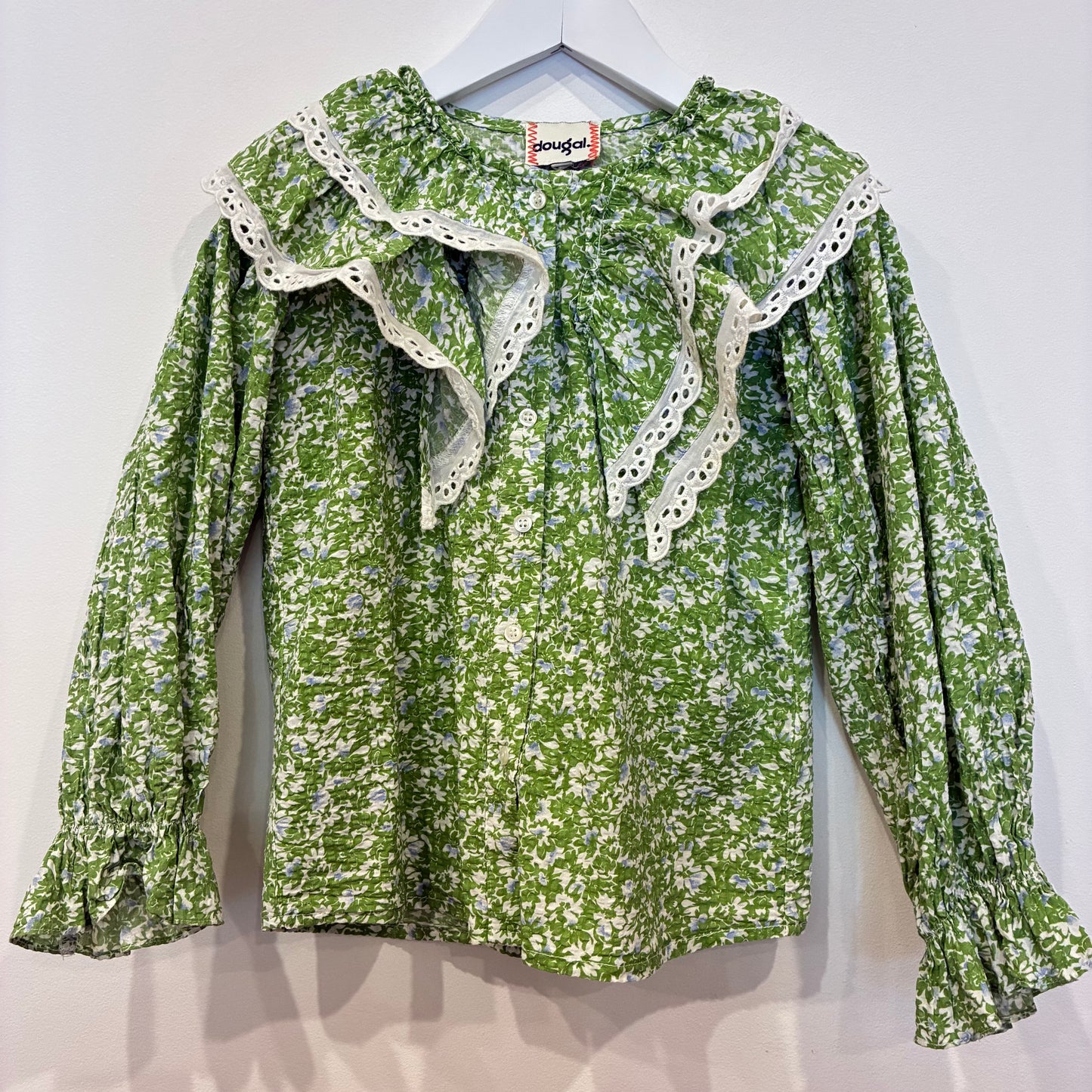 DOUGAL Floral Blouse, 4