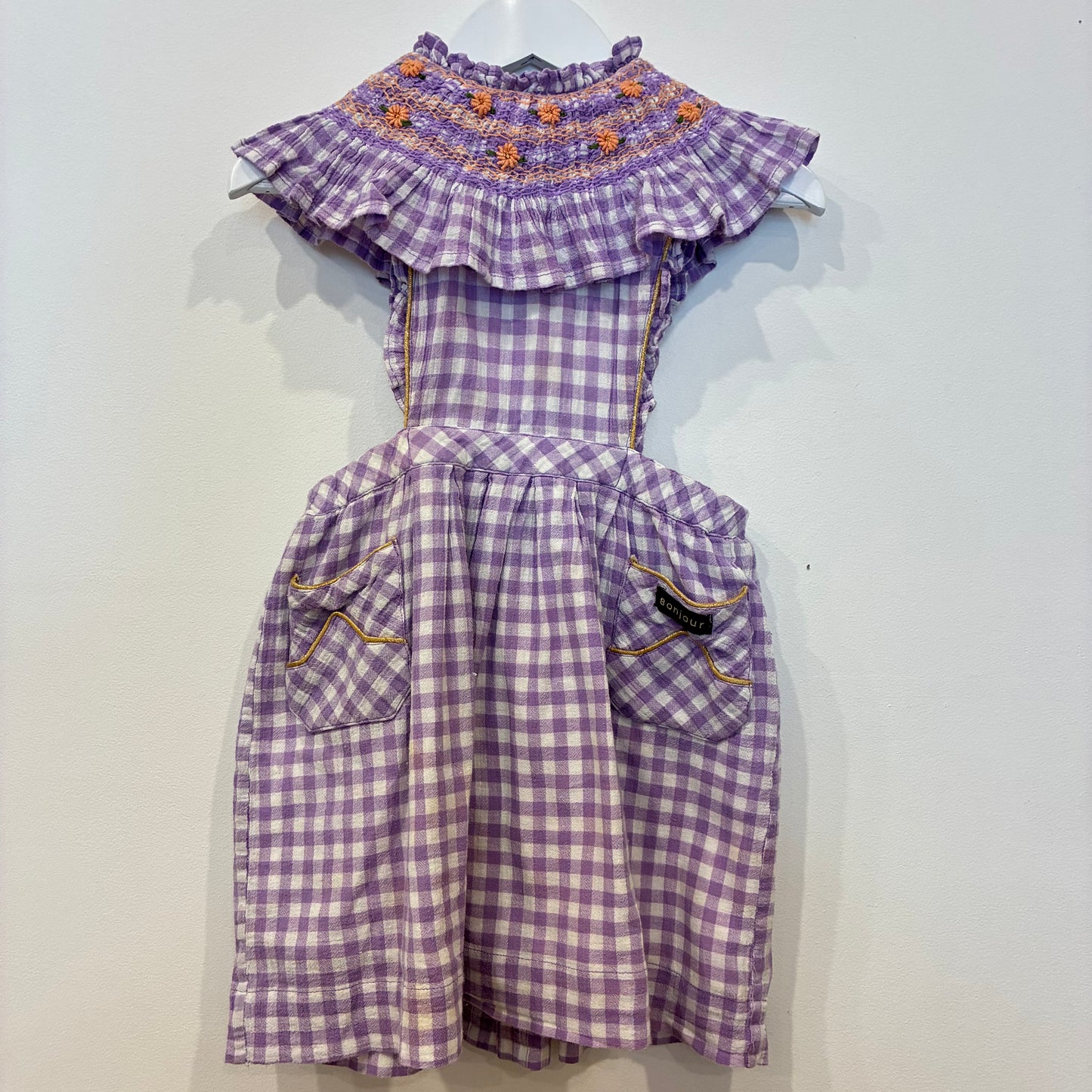BONJOUR Apron Dress, 6