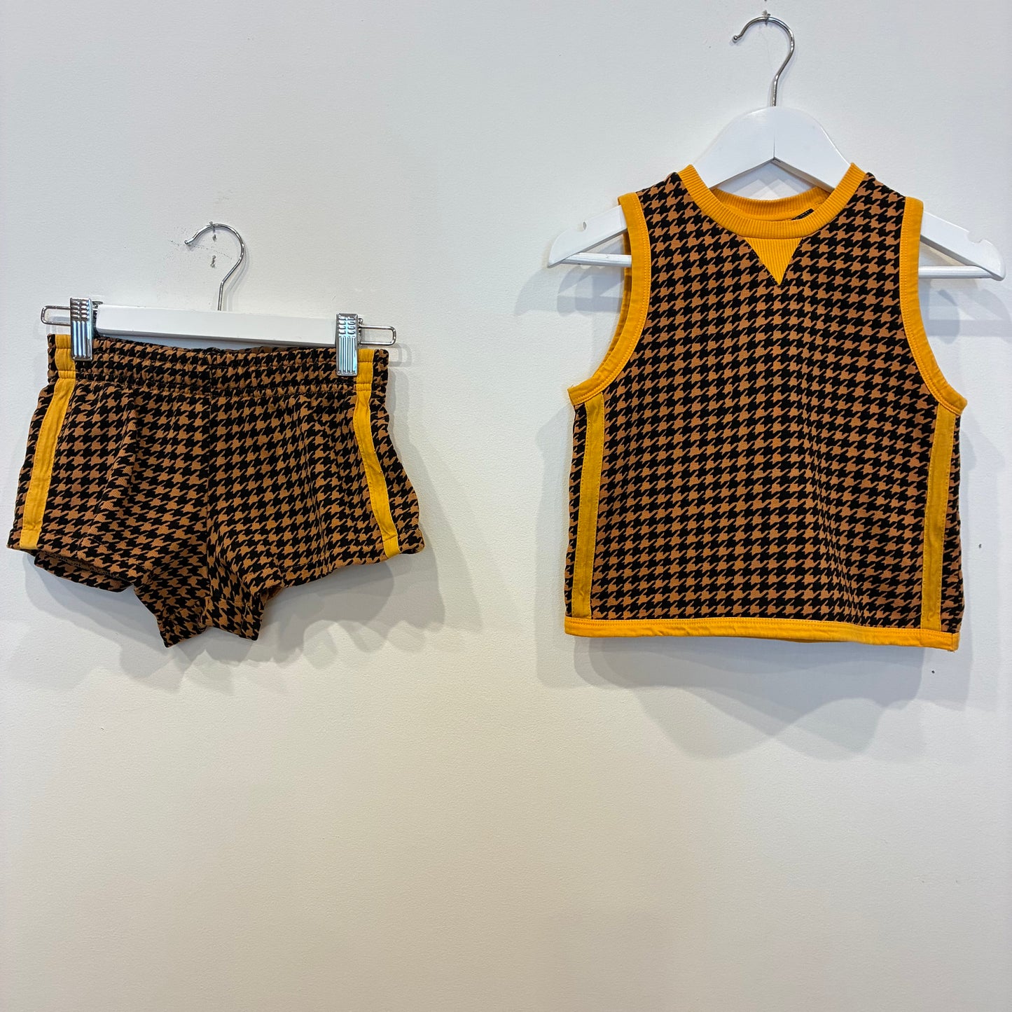 MINI RODINI Houndstooth Set, 3/5