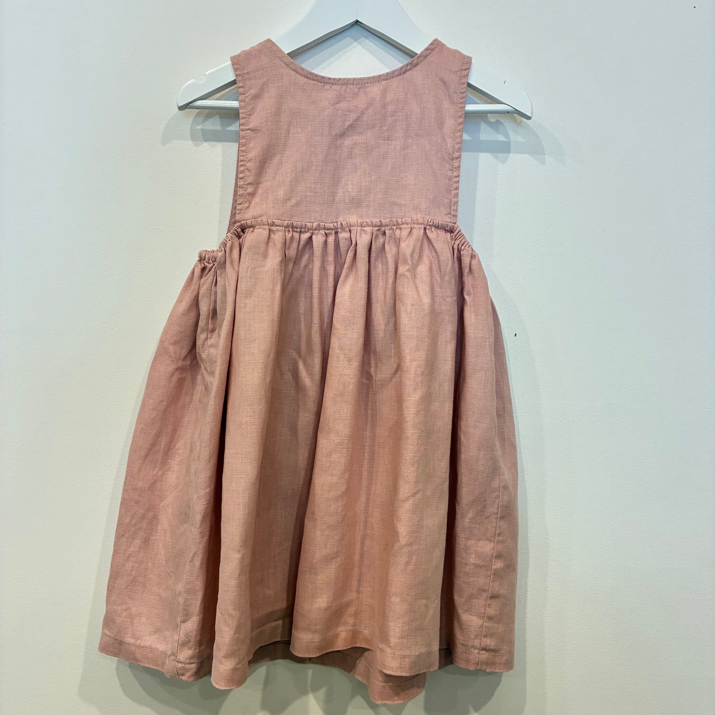 MARLOW&MAE Pink Linen Dress, 6
