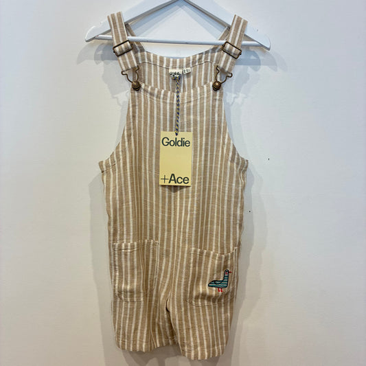 GOLDIE&ACE Beige Stripe Overalls, 5