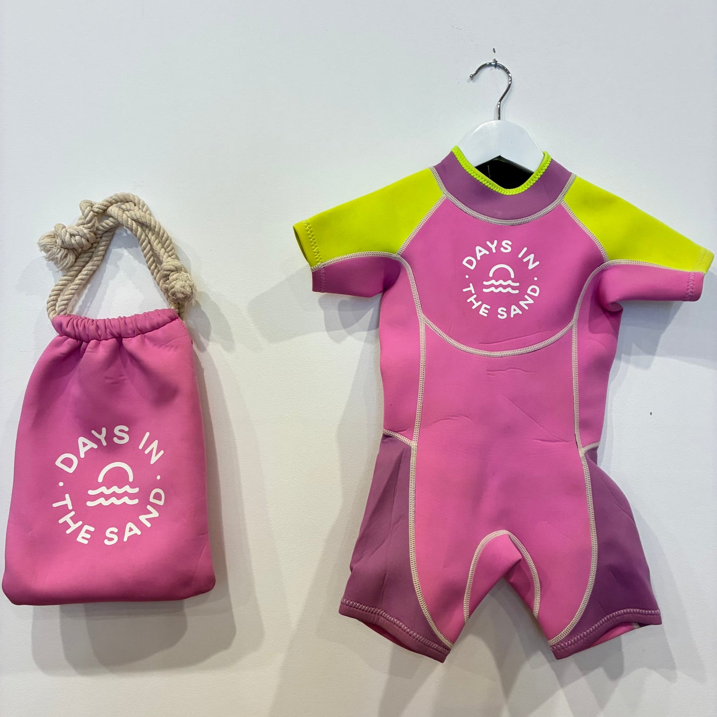 DAYS IN THE SAND Pink Wetsuit, 4