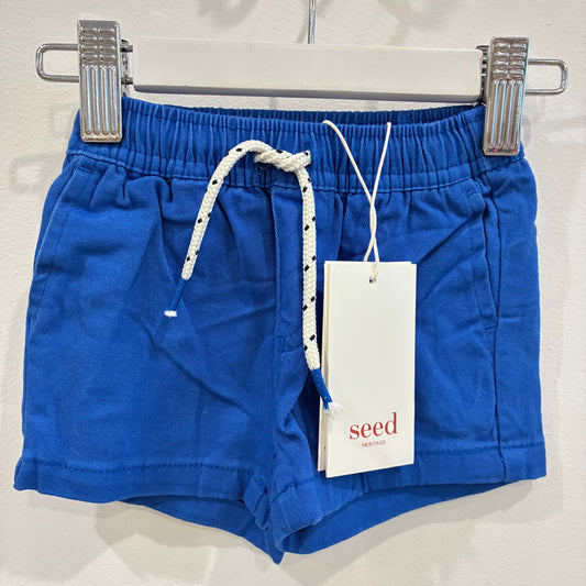 SEED Blue Shorts, 0-3m