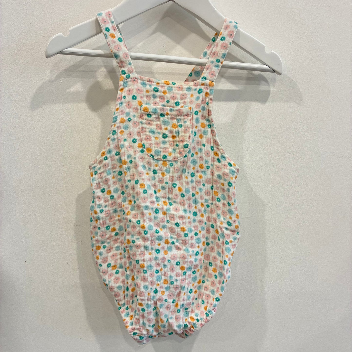 SEED Floral Romper, 6-12m