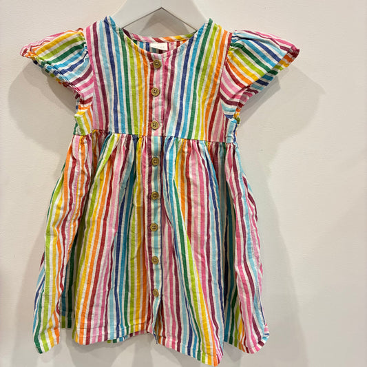 NEXT Rainbow Stripe dress, 2