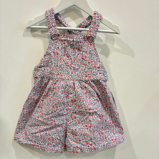 JOJO MAMAN Floral Overalls, 2