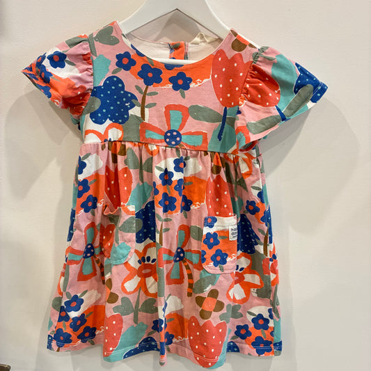 JACK + MILLY Bright flower dress, 4
