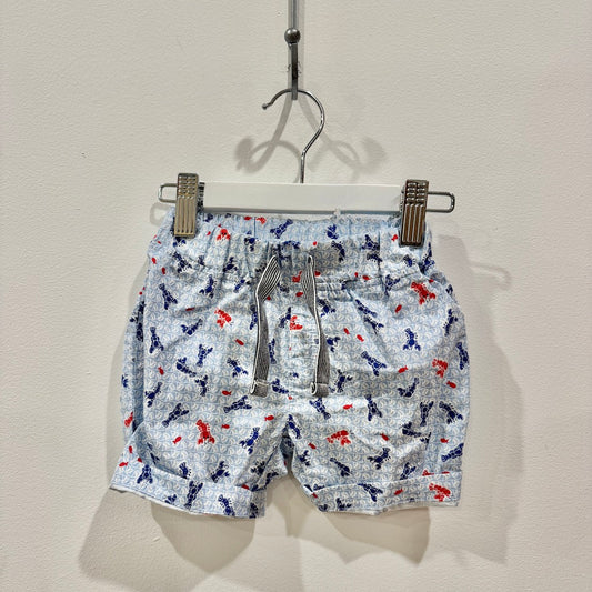 PETIT BATEAU Lobster Shorts, Size 2
