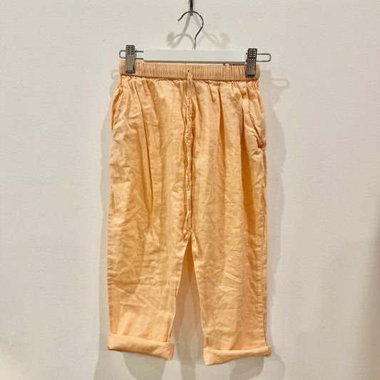 APRIL SHOWERS Orange Pants, Size 6