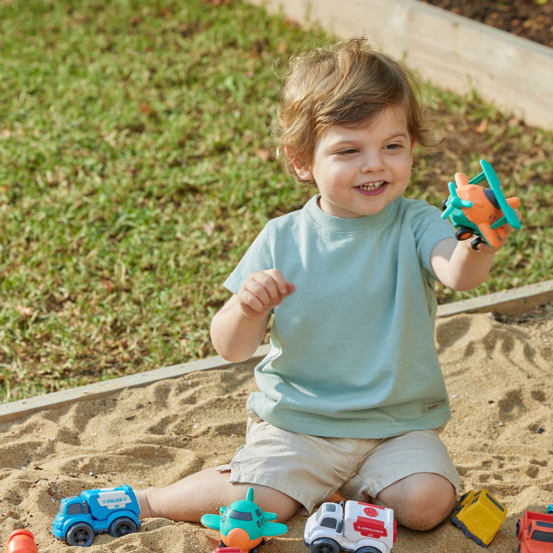 Bioplastic Car & Plane Set