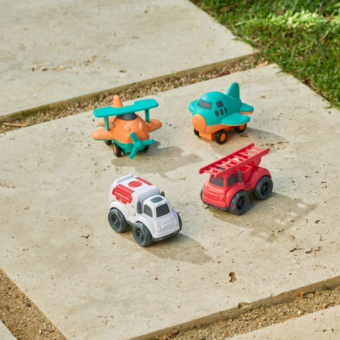 Bioplastic Car & Plane Set