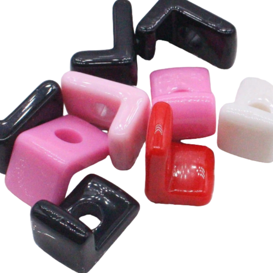 Chunky Letter Charms.