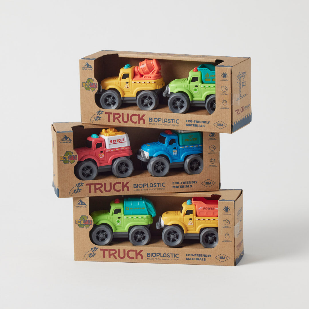 Bioplastic Utility Truck Set