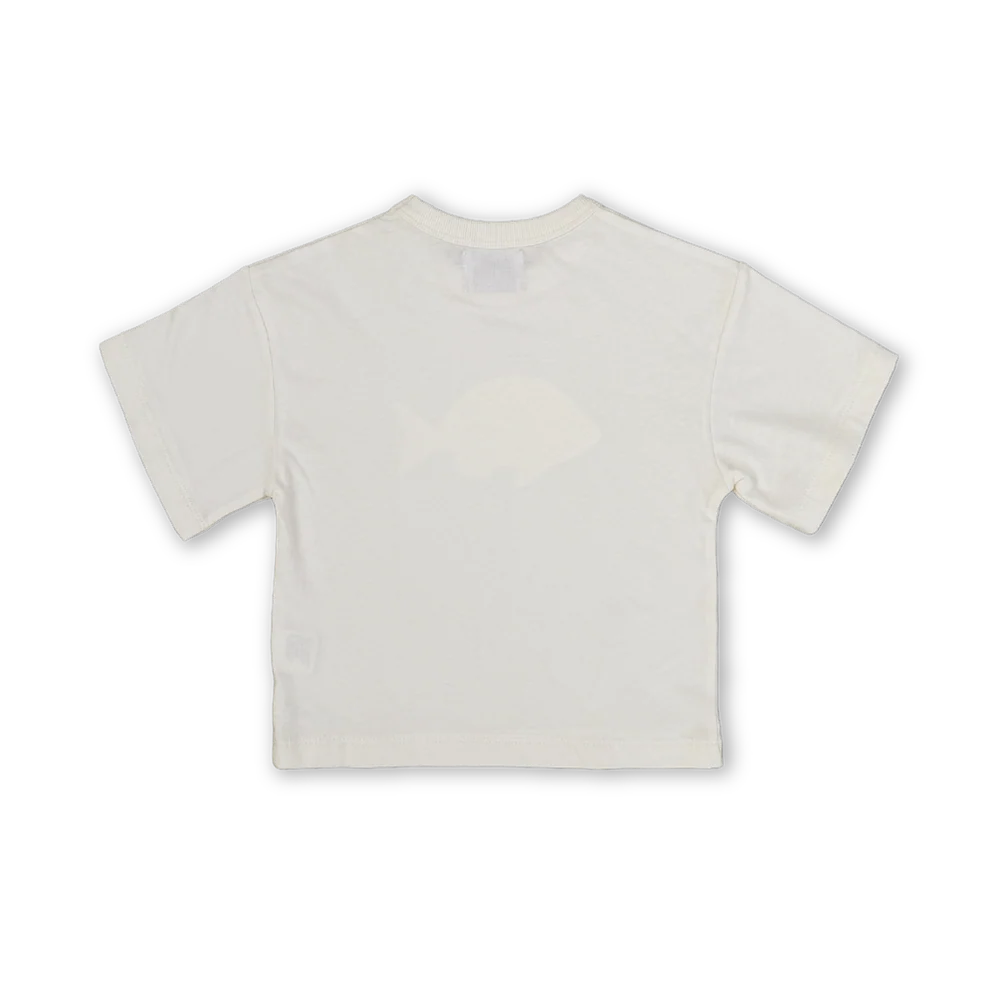 Perch Fish Tee, Cream