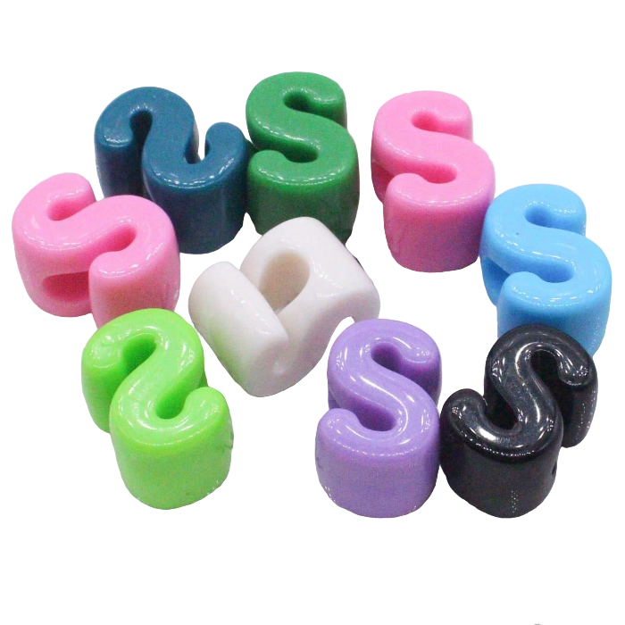 Chunky Letter Charms.