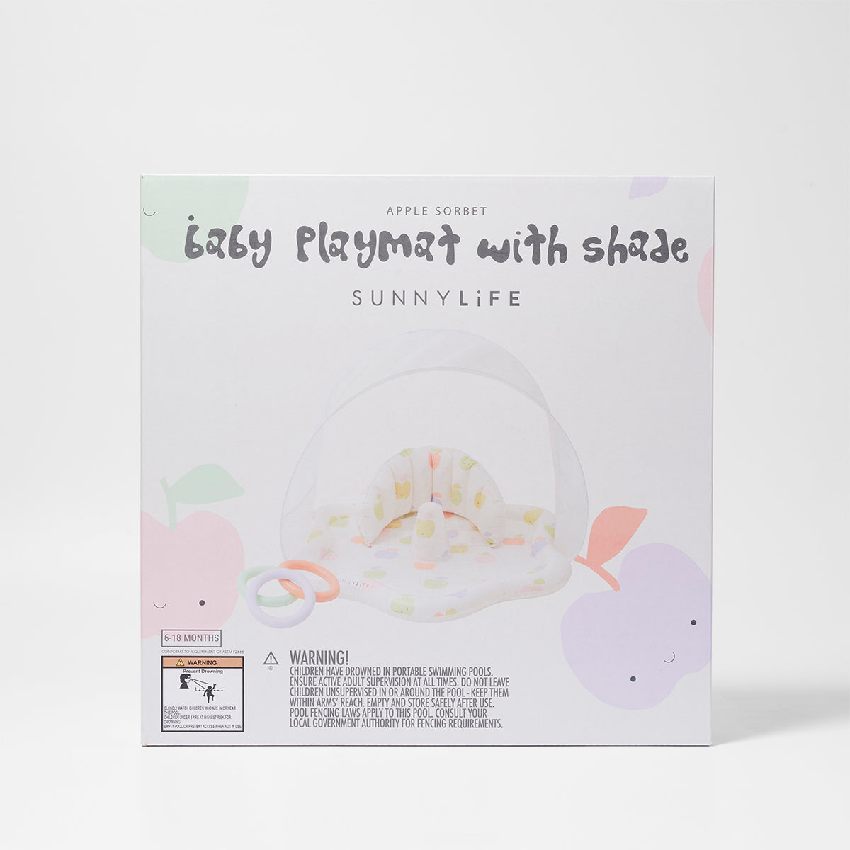 Baby Playmat with Shade