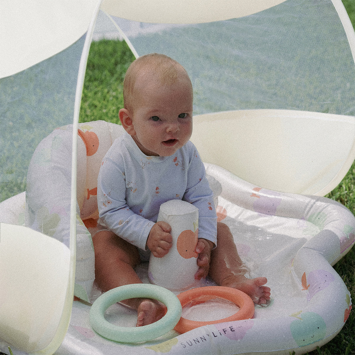 Baby Playmat with Shade