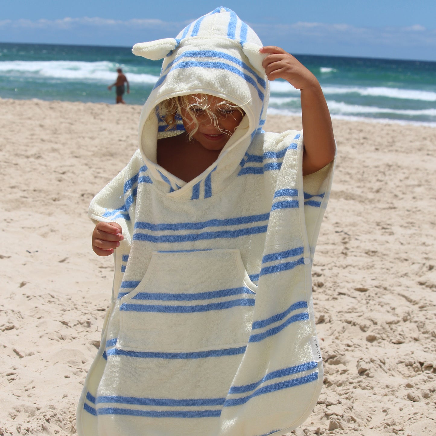 Sammy the Seagull Hooded Towel