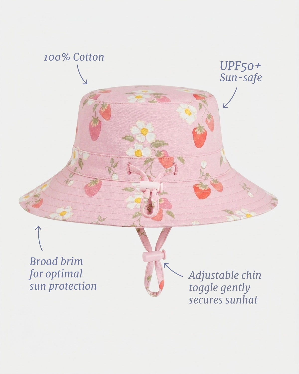 Arcadia Sunhat, Strawberry Fields