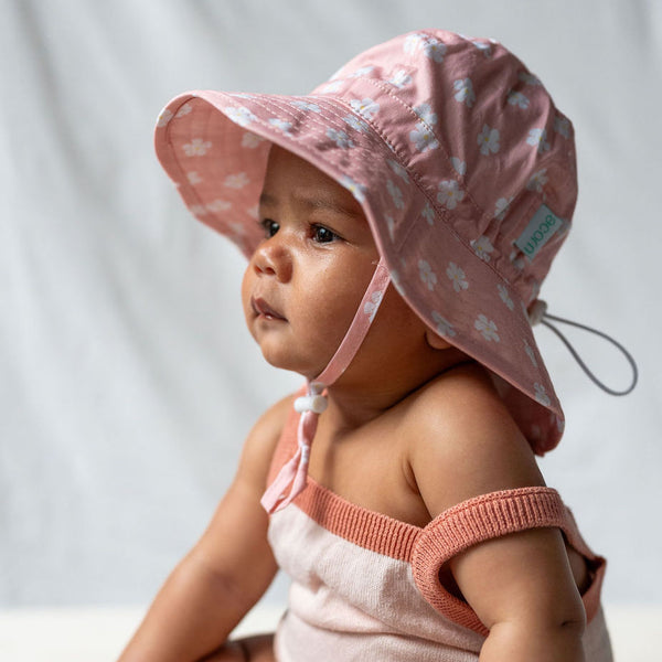 Petunia Wide Brim Infant Hat