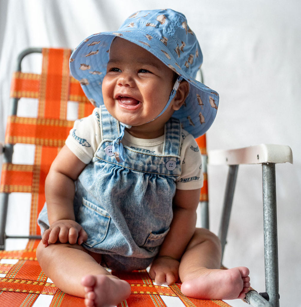 Kookaburra Wide Brim Infant Hat