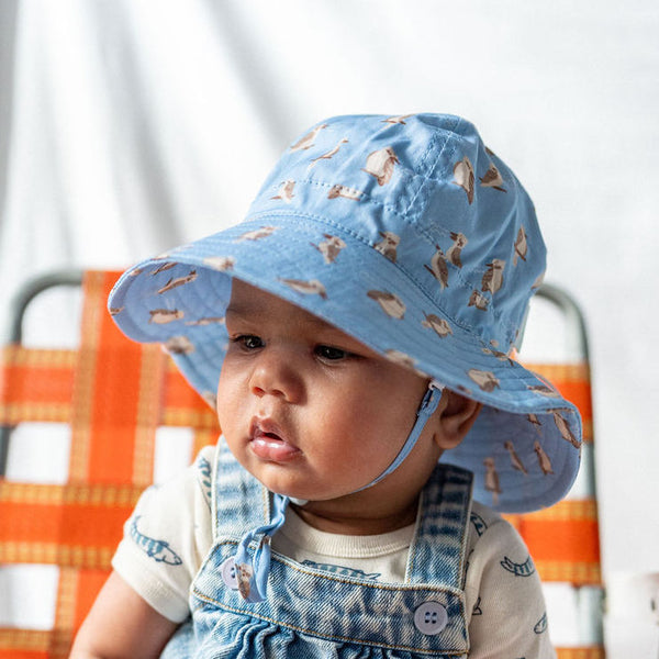 Kookaburra Wide Brim Infant Hat