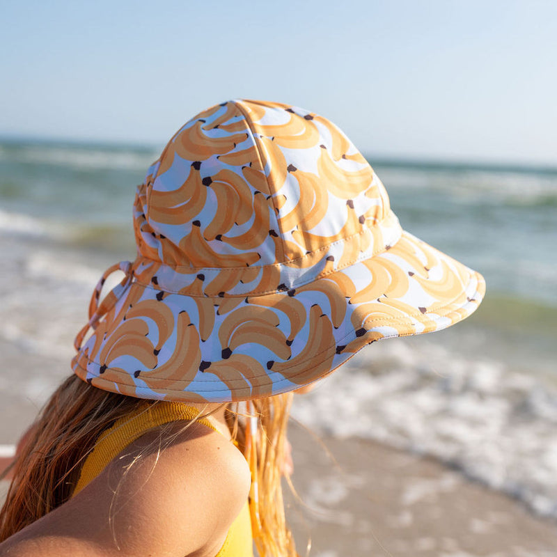 Banana Wide Brim Swim Hat