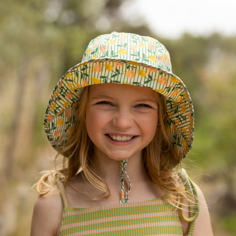 Tulip Broad Brimmed Bucket Hat