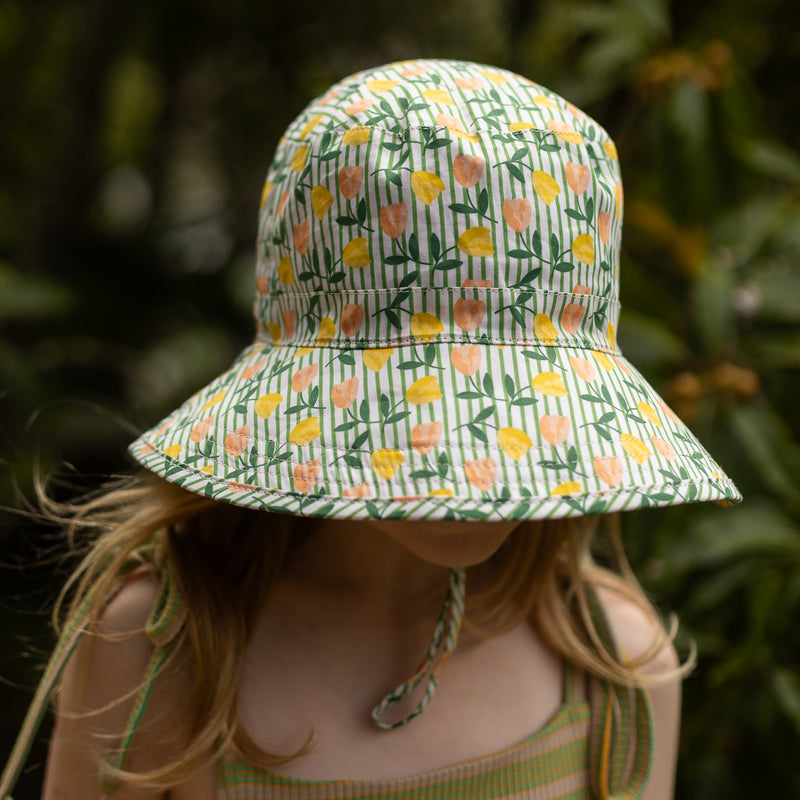 Tulip Broad Brimmed Bucket Hat