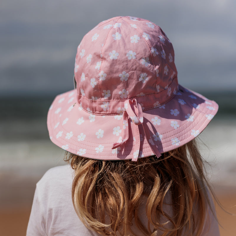 Petunia Reversible Wide Brim Sunhat