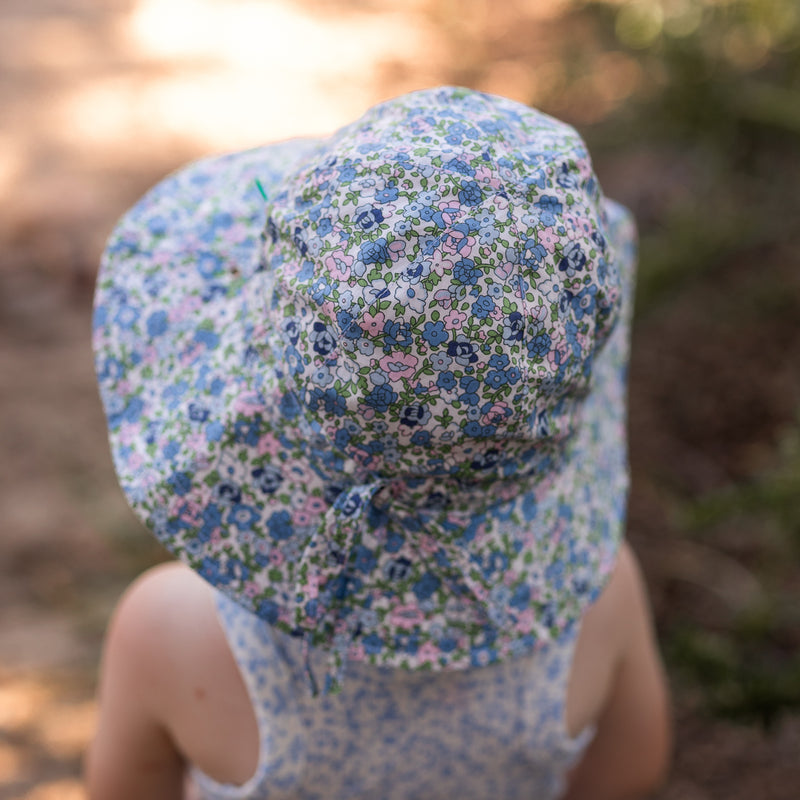 Sophia Wide Brim Reversible Sunhat