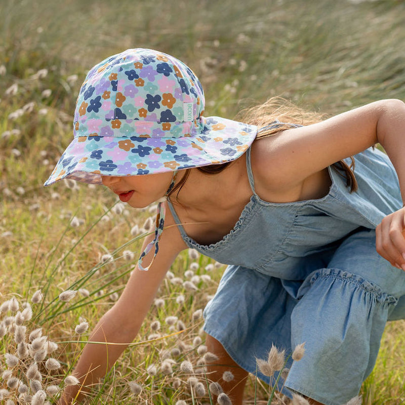 Blooms Wide Brim Sunhat