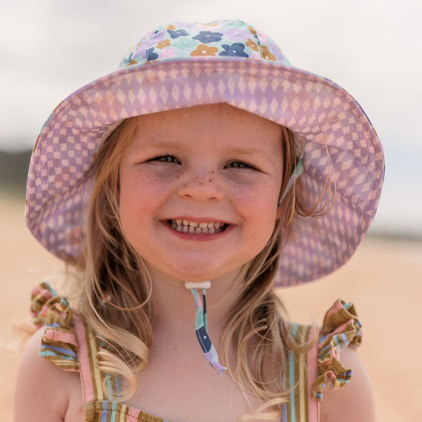 Blooms Wide Brim Sunhat