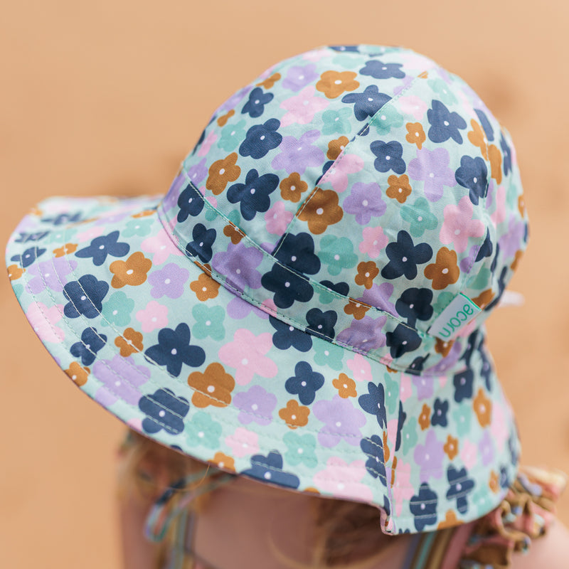 Blooms Wide Brim Sunhat