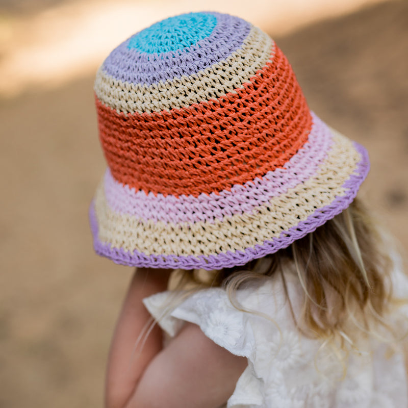 Astrid Crochet Straw Hat