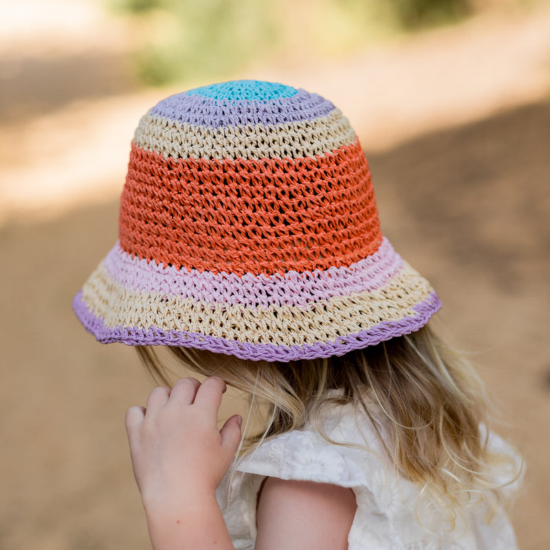 Astrid Crochet Straw Hat