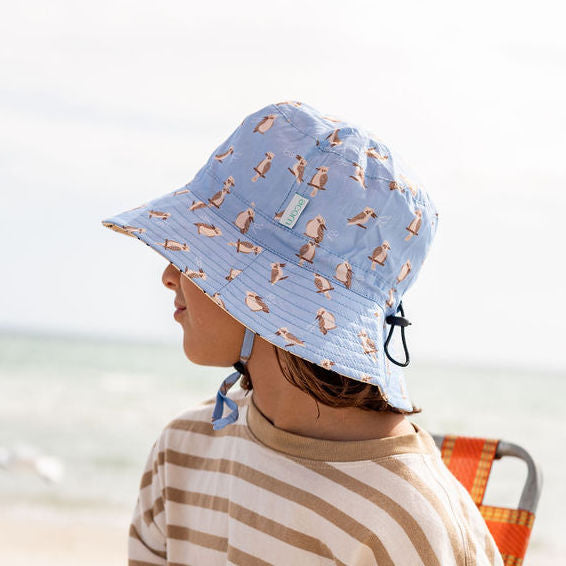 Kookaburra Wide Brim Bucket Hat