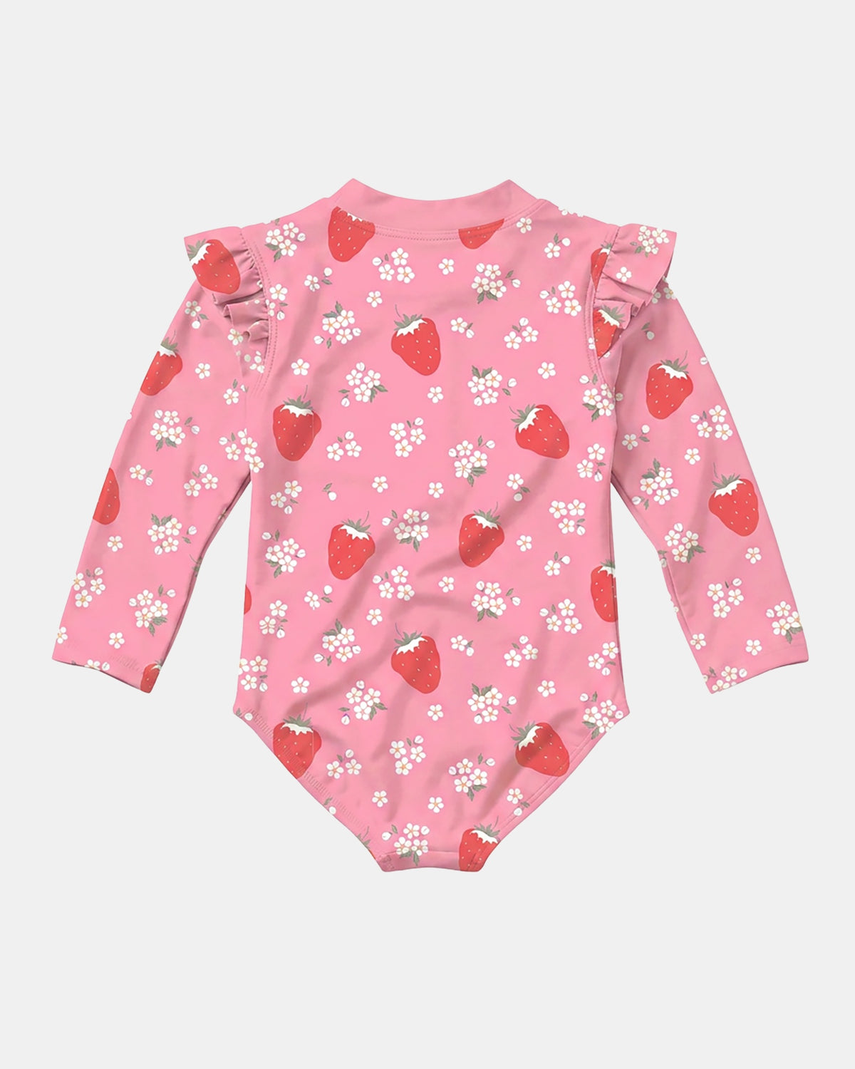Twinkle Swim Bodysuit, Strawberry