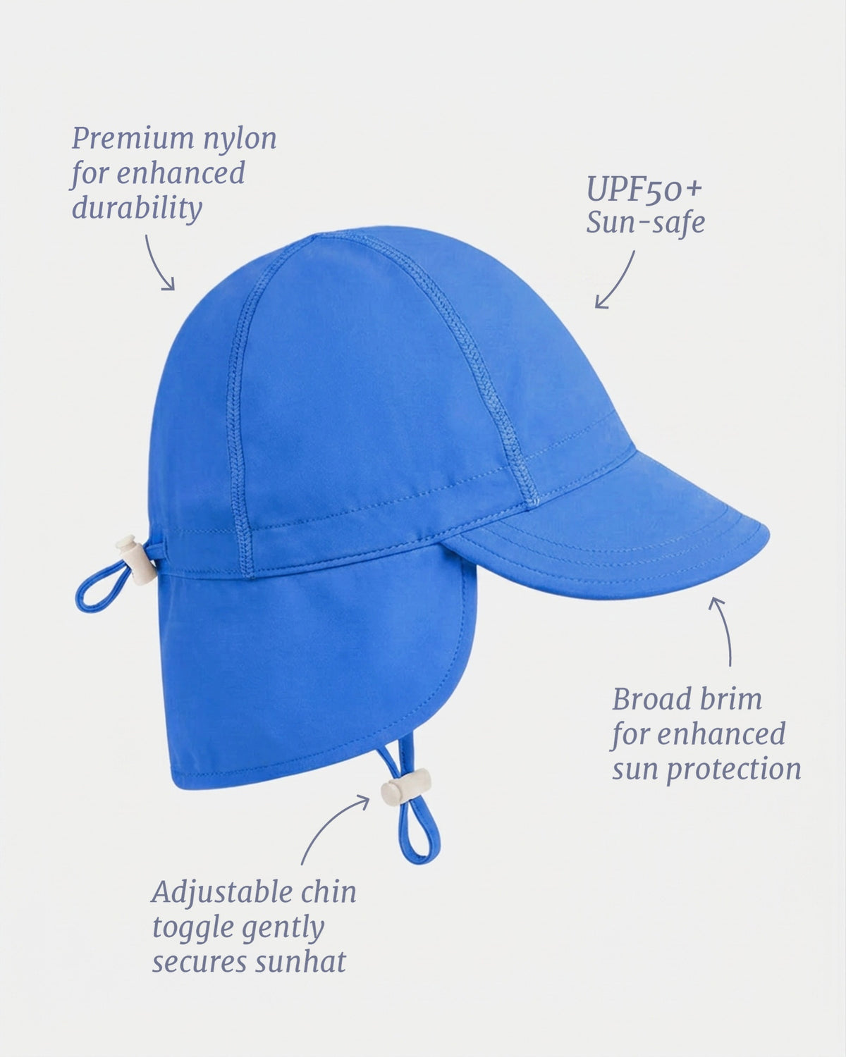 Beachcomber Swim Flap Cap, Capri