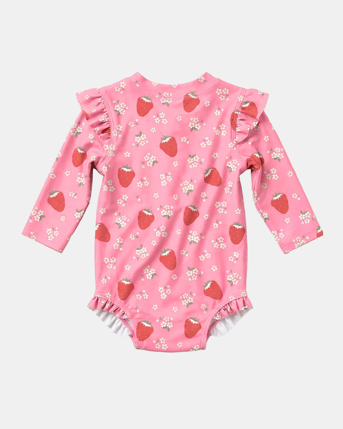 Twinkle Swim Onesie, Strawberry
