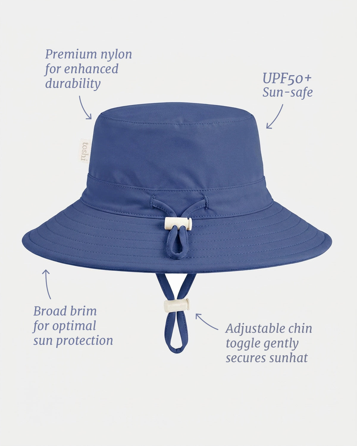 Beachcomber Swim Sunhat, Moonlight