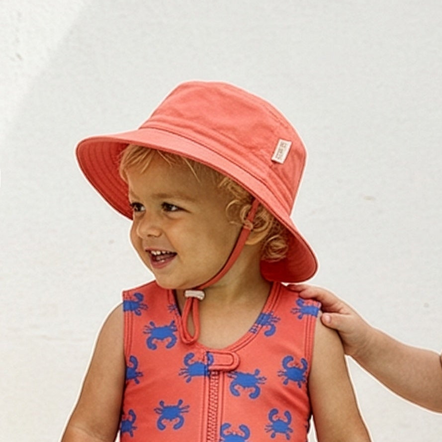 Beachcomber Swim Sunhat, Lobster