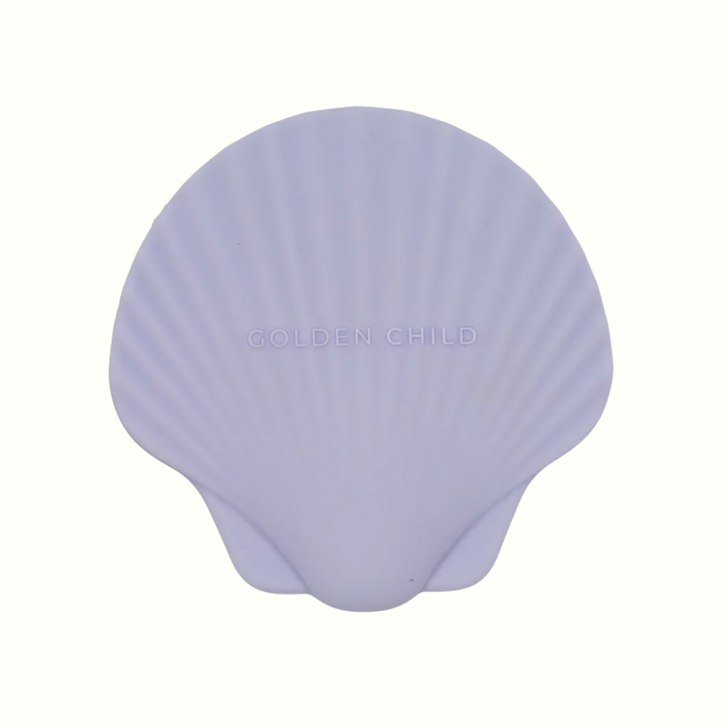 Seashell Teether, Lilac