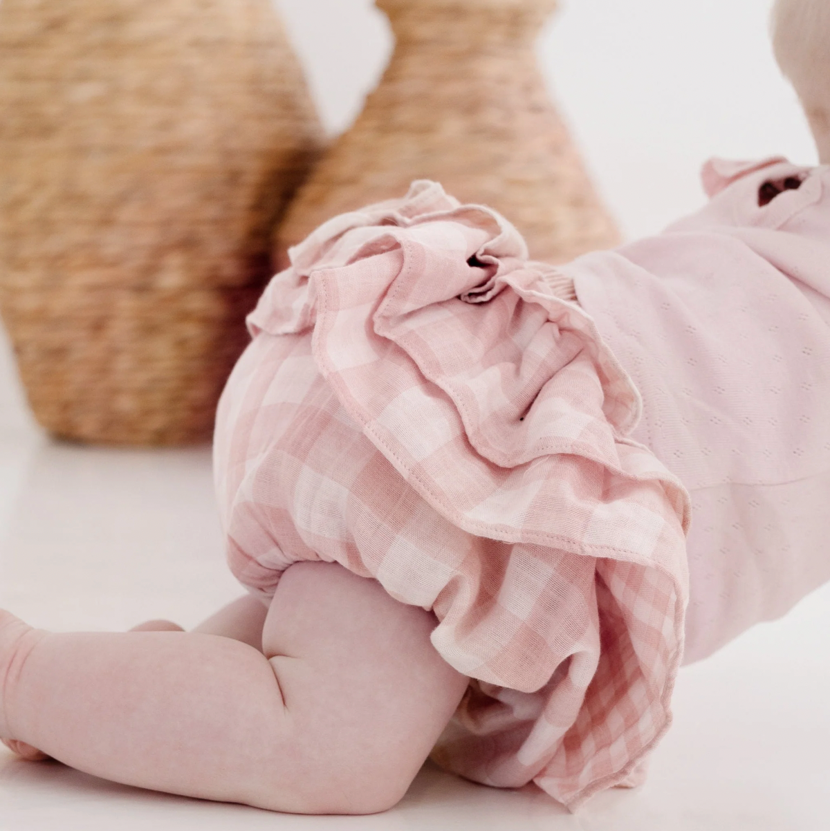 Pink Gingham Bloomers