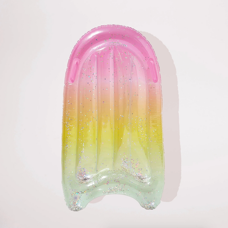 Inflatable Boogie Board, Rainbow
