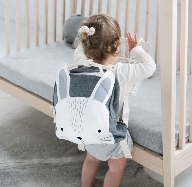 Grey Bunny Backpack