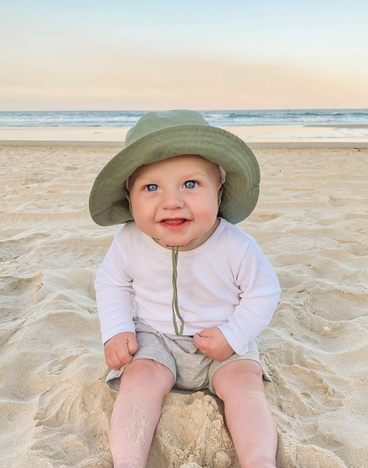 Cotton Sun Hat, Sage