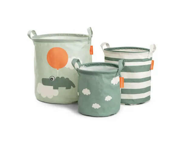Soft Toy Baskets, Happy Clouds