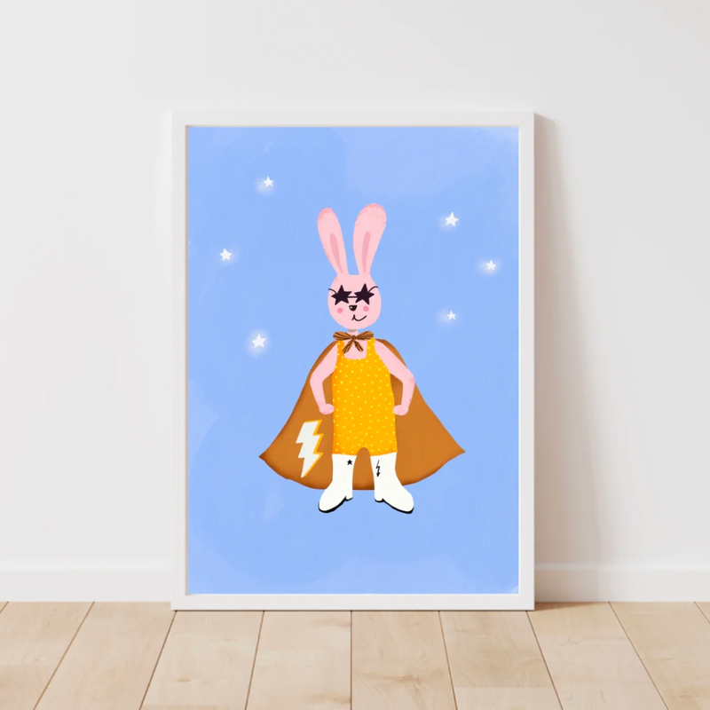 Superhero Bunny PRE-ORDER